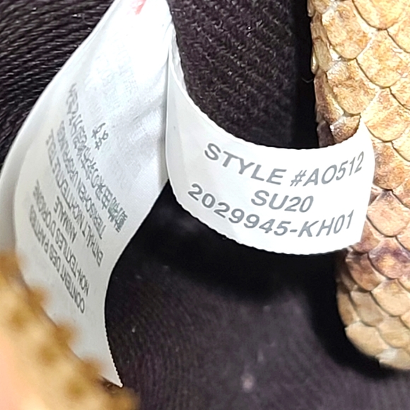 MADEWELL The Transport Camera Bag Snake Embossed Leather - Picture 8 of 14